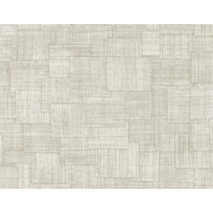 PAPEL PINTADO LA MAISON RAFFIA WOVEN BLOCKS GR/MAR