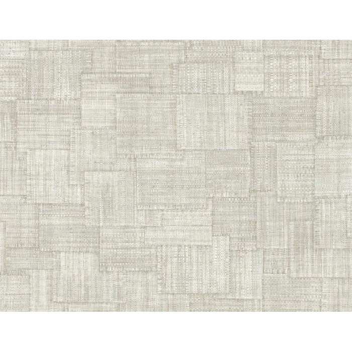 PAPEL PINTADO LA MAISON RAFFIA WOVEN BLOCKS GR/MAR