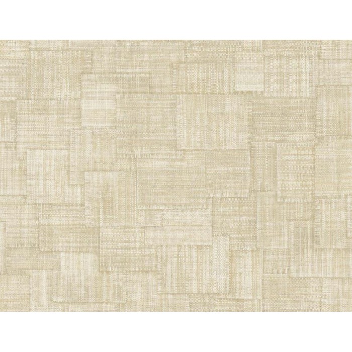 PAPEL PINTADO LA MAISON RAFFIA WOVEN BLOCKS CREMA