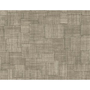 PAPEL PINTADO LA MAISON RAFFIA WOVEN BLOCKS TIERRA