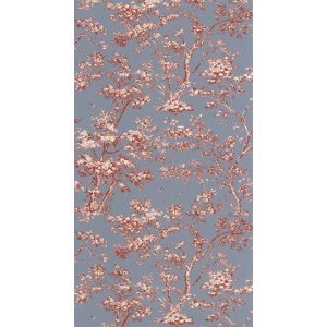 PAPEL PINTADO CASADECO TOILES DE JOUY2 ARBRE AZ/RO