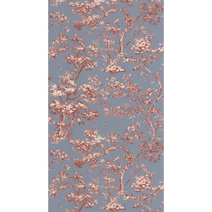 PAPEL PINTADO CASADECO TOILES DE JOUY2 ARBRE AZ/RO