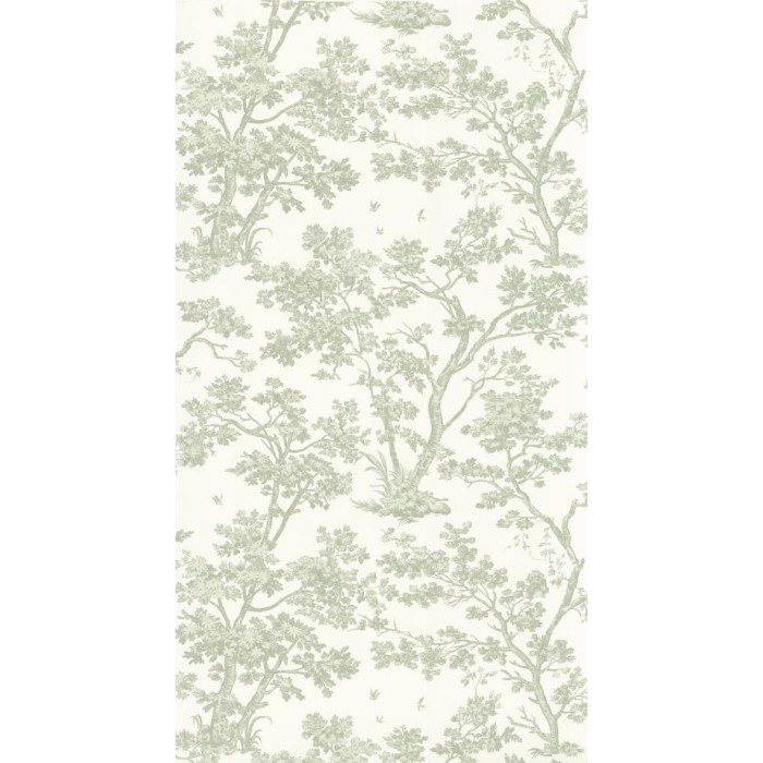 PAPEL PINTADO CASADECO TOILES DE JOUY2 ARBRE VE/BL