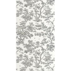PAPEL PINTADO CASADECO TOILES DE JOUY2 ARBRE NE/BL