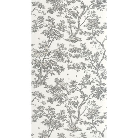PAPEL PINTADO CASADECO TOILES DE JOUY2 ARBRE NE/BL