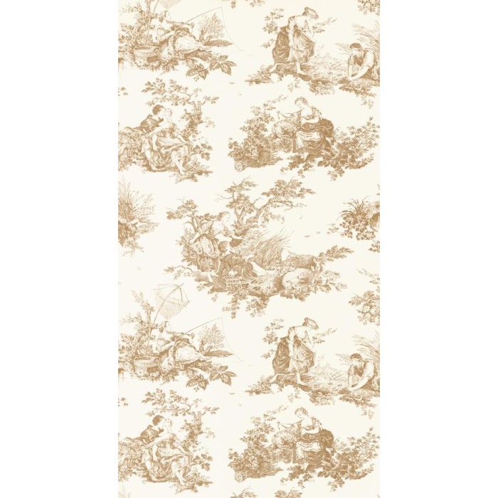 PAPEL PINTADO CASADECO TOILES DE JOUY2 SCENE MA/BL