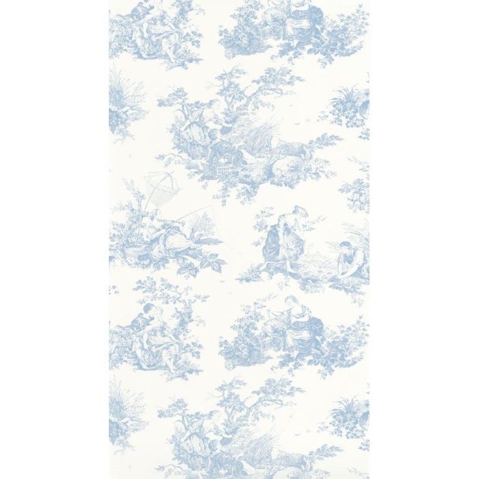 PAPEL PINTADO CASADECO TOILES DE JOUY2 SCENE CE/BL