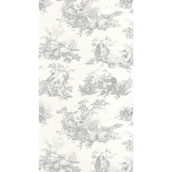 PAPEL PINTADO CASADECO TOILES DE JOUY2 SCENE GR/BL