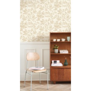 PAPEL PINTADO CASADECO TOILES DE JOUY2 ARBRE BE/BL