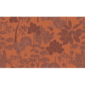 PAPEL PINTADO CASAMANCE TRESSORA INARA NARANJA