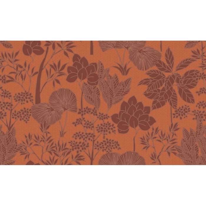 PAPEL PINTADO CASAMANCE TRESSORA INARA NARANJA