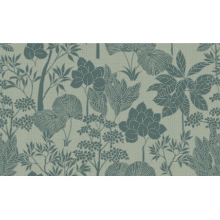 PAPEL PINTADO CASAMANCE TRESSORA INARA VERDE