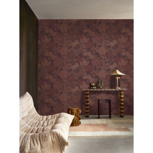 PAPEL PINTADO CASAMANCE TRESSORA INARA BURDEOS