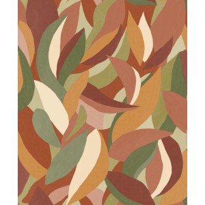 PAPEL PINTADO CASELIO ELEA EPHYRA VER/TEJA