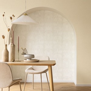 PAPEL PINTADO CASELIO MAISON SIMEON LINEN CREMA