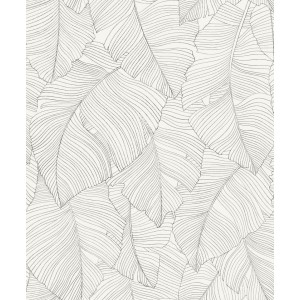 PAPEL PINTADO CASELIO MOONLIGHT3 VEGETALIA BL/NE