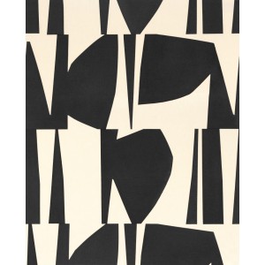 MURAL CASELIO MOONLIGHT3 GRAPHIC ART L NE/BEIG