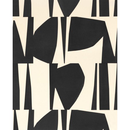MURAL CASELIO MOONLIGHT3 GRAPHIC ART L NE/BEIG