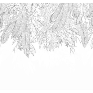MURAL CASELIO MOONLIGHT3 DESCENDAT JUNGLE  M GRIS