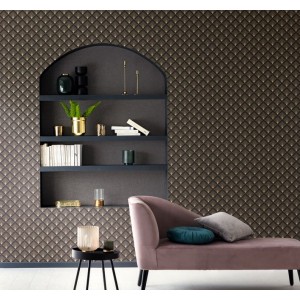 PAPEL PINTADO CASELIO MOONLIGHT3 LINEN GRIS