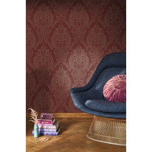 PAPEL PINTADO CASADECO ELIXIR QUINTESSENCE ROJ/DOR