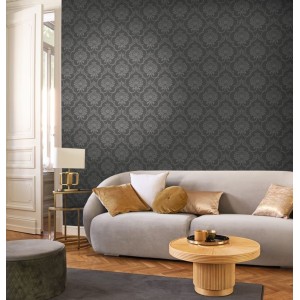 PAPEL PINTADO CASADECO ELIXIR PANACHE PLOMO