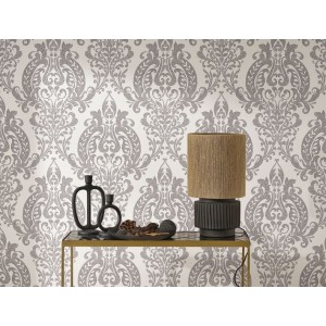 PAPEL PINTADO CASADECO ELIXIR QUINTESSENCE GRIS