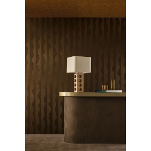 PAPEL PINTADO CASAMANCE ECRIN KASHMIR BRONCE