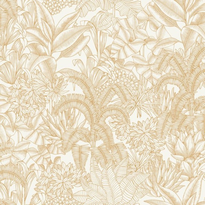 PAPEL PINTADO CASELIO BLUE SHADES PALMARIS CAMEL