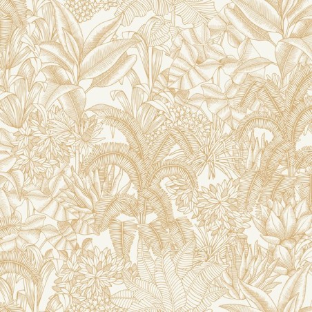 PAPEL PINTADO CASELIO BLUE SHADES PALMARIS CAMEL