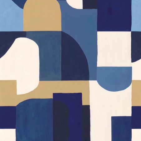 MURAL CASELIO BLUE SHADES SOLENA S AZ/CAMEL