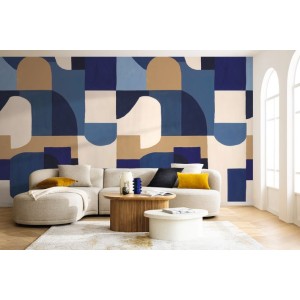 MURAL CASELIO BLUE SHADES SOLENA L AZUL