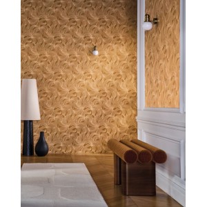 PAPEL PINTADO CASAMANCE ISADORA LEONTINE OCRE