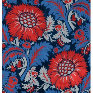 PAPEL PINTADO COORDONNE DAMASKUS DAMASK VERMILION