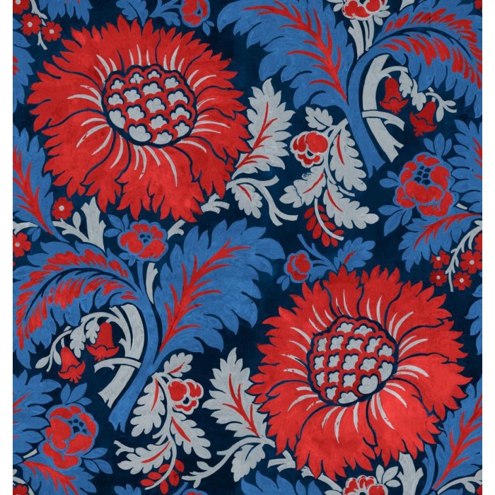 PAPEL PINTADO COORDONNE DAMASKUS DAMASK VERMILION