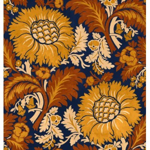 PAPEL PINTADO COORDONNE DAMASKUS DAMASK MUSTARD