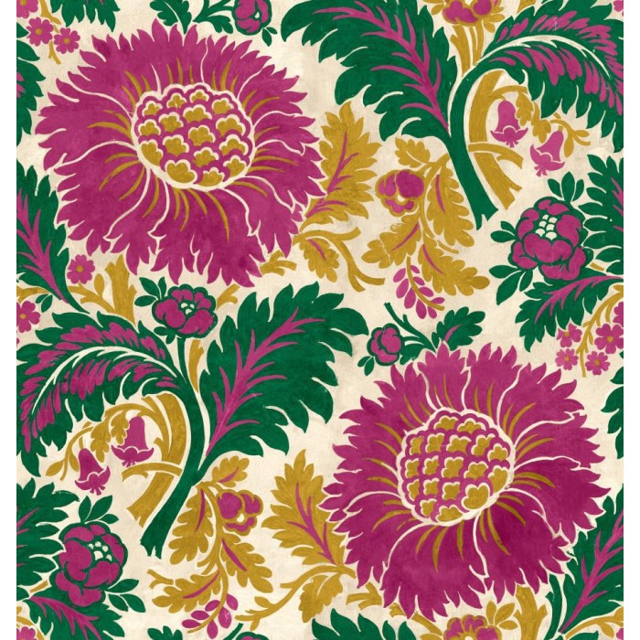 PAPEL PINTADO COORDONNE DAMASKUS CHINESE EMERALD