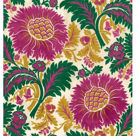 PAPEL PINTADO COORDONNE DAMASKUS CHINESE EMERALD