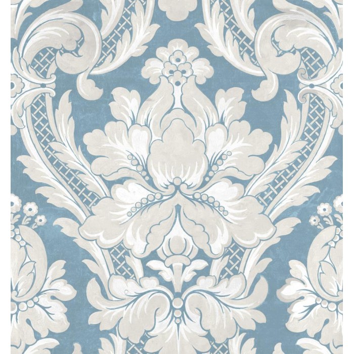 PAPEL PINTADO COORDONNE DAMASKUS VENETIAN SAPPHIRE