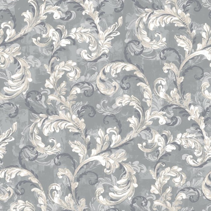 PAPEL PINTADO COORDONNE DAMASKUS BYZANTINE PEARL