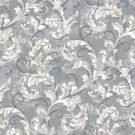 PAPEL PINTADO COORDONNE DAMASKUS BYZANTINE PEARL