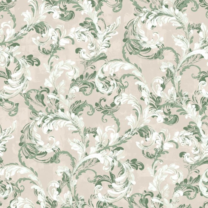 PAPEL PINTADO COORDONNE DAMASKUS BYZANTINE SAGE
