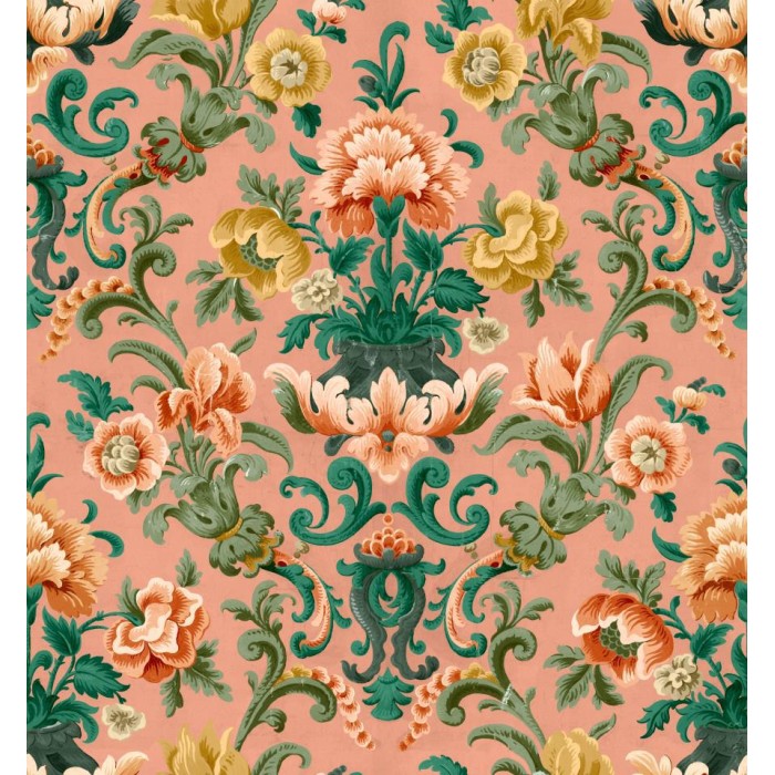 PAPEL PINTADO COORDONNE DAMASKUS ARANJUEZ PEACH