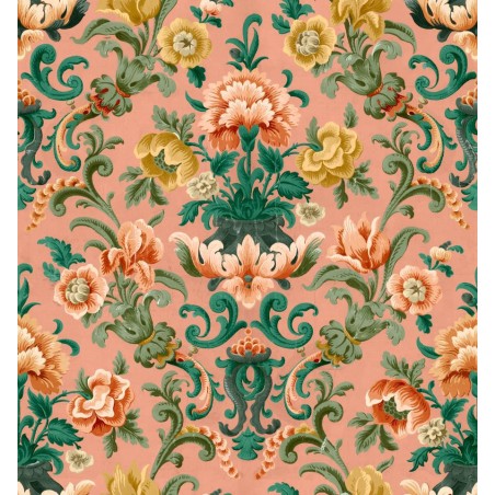 PAPEL PINTADO COORDONNE DAMASKUS ARANJUEZ PEACH