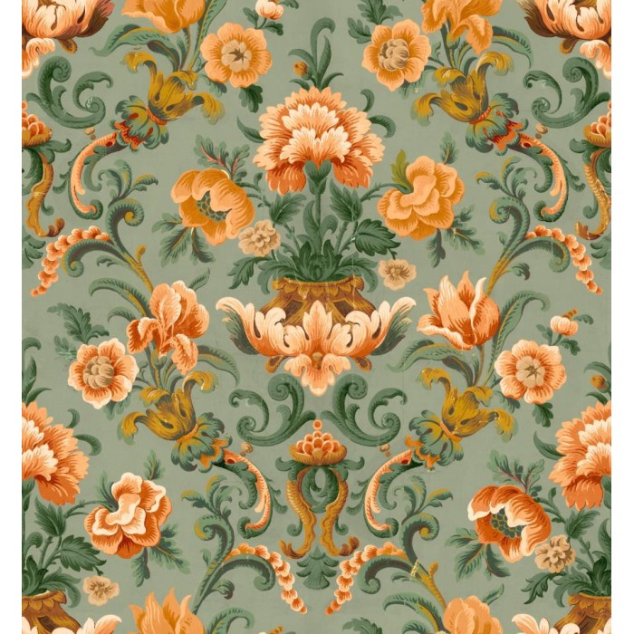 PAPEL PINTADO COORDONNE DAMASKUS ARANJUEZ SAGE