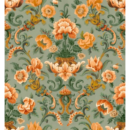 PAPEL PINTADO COORDONNE DAMASKUS ARANJUEZ SAGE