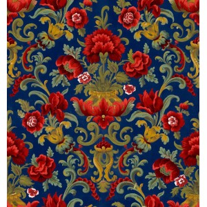 PAPEL PINTADO COORDONNE DAMASKUS ARANJUEZ VERMILLI