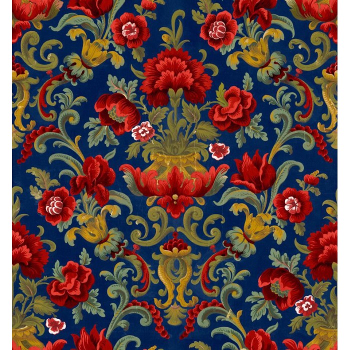 PAPEL PINTADO COORDONNE DAMASKUS ARANJUEZ VERMILLI
