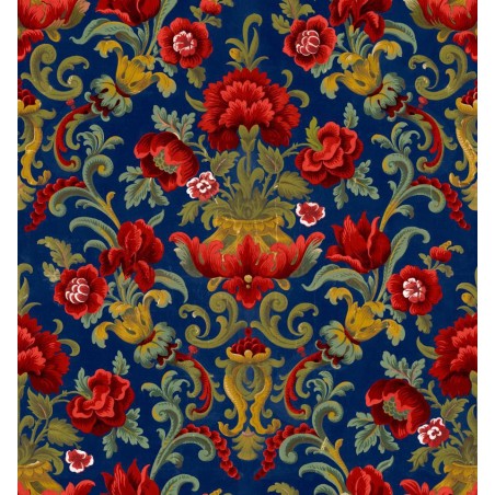 PAPEL PINTADO COORDONNE DAMASKUS ARANJUEZ VERMILLI