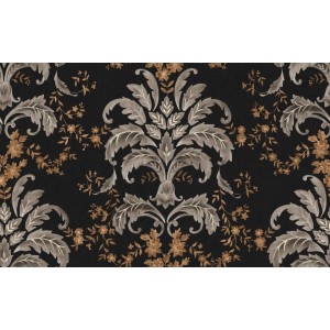 PAPEL PINTADO COORDONNE DAMASKUS FRENCH ONYX
